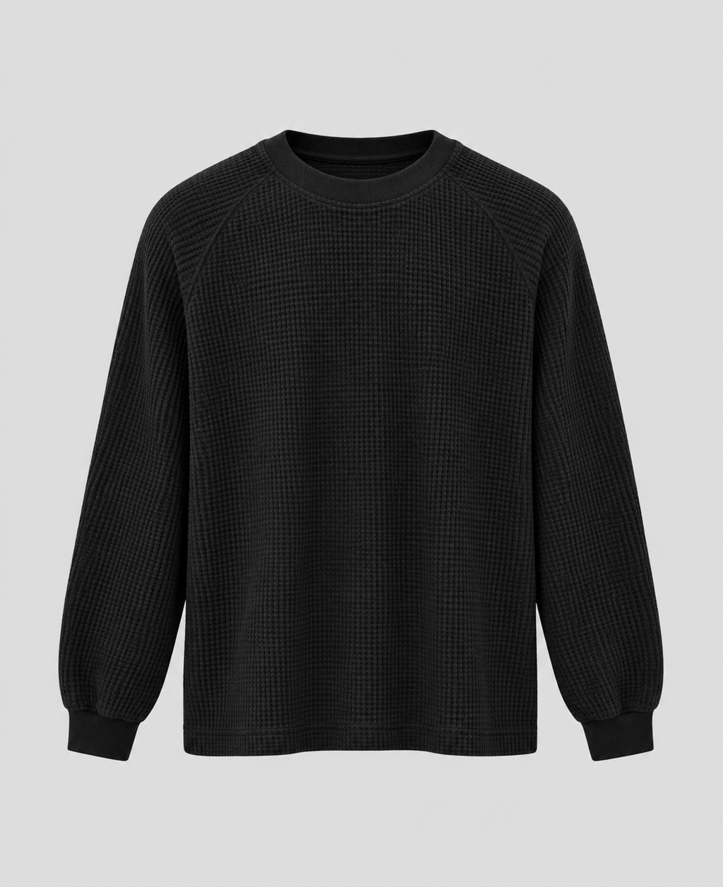 Longsleeve HONEYCOMB – Nero