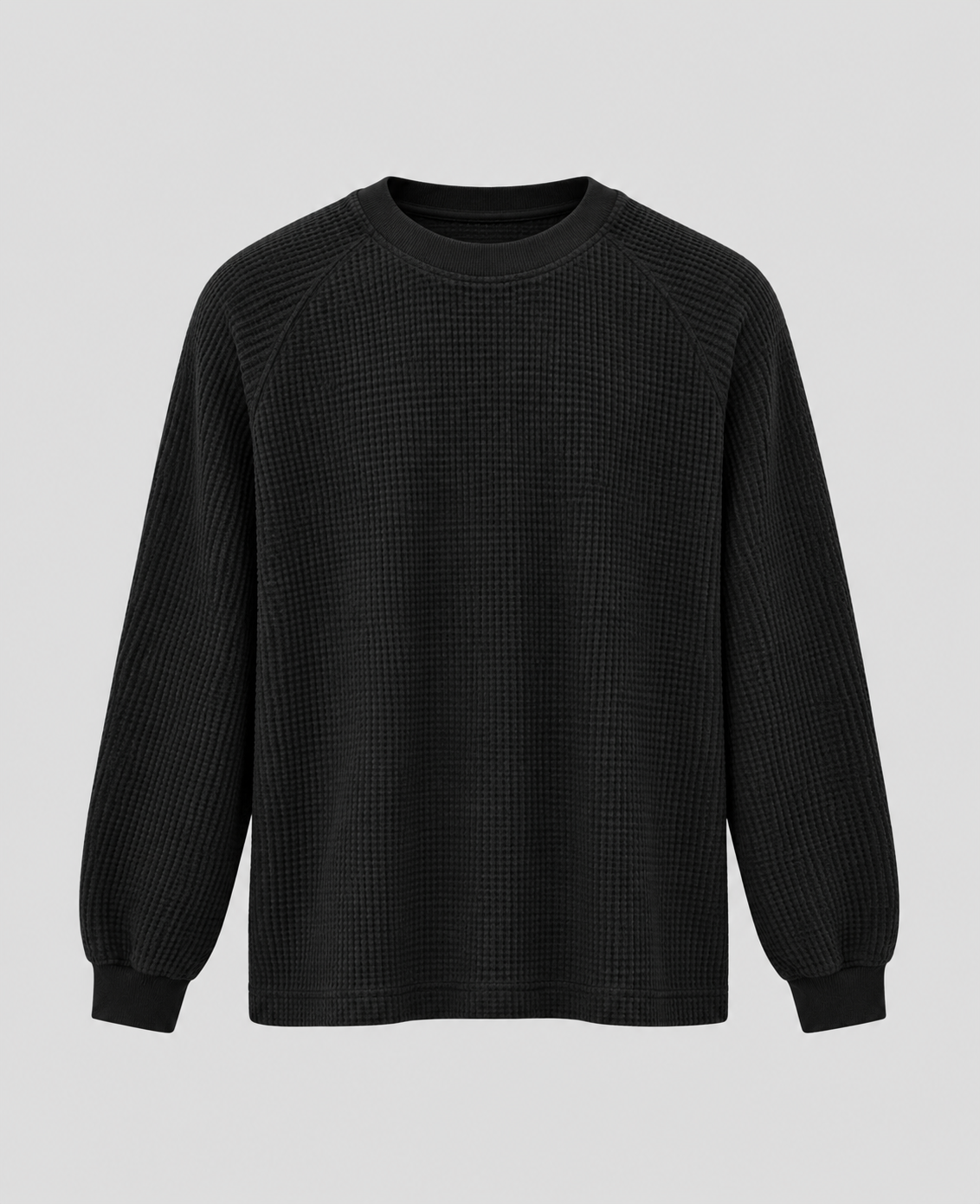 Longsleeve HONEYCOMB – Nero