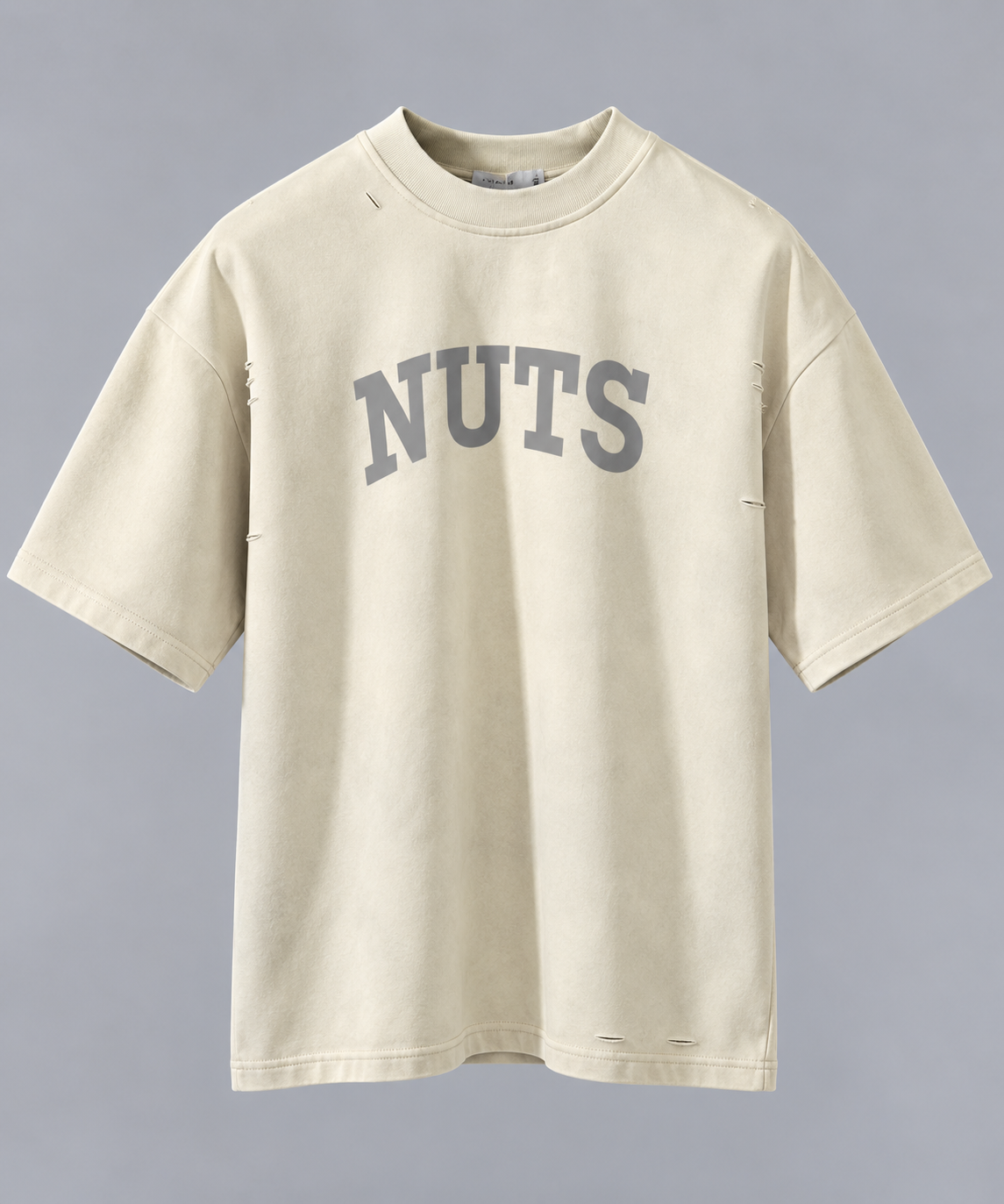 T-shirt NUTS – Panna
