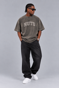 T-shirt NUTS – Grigio