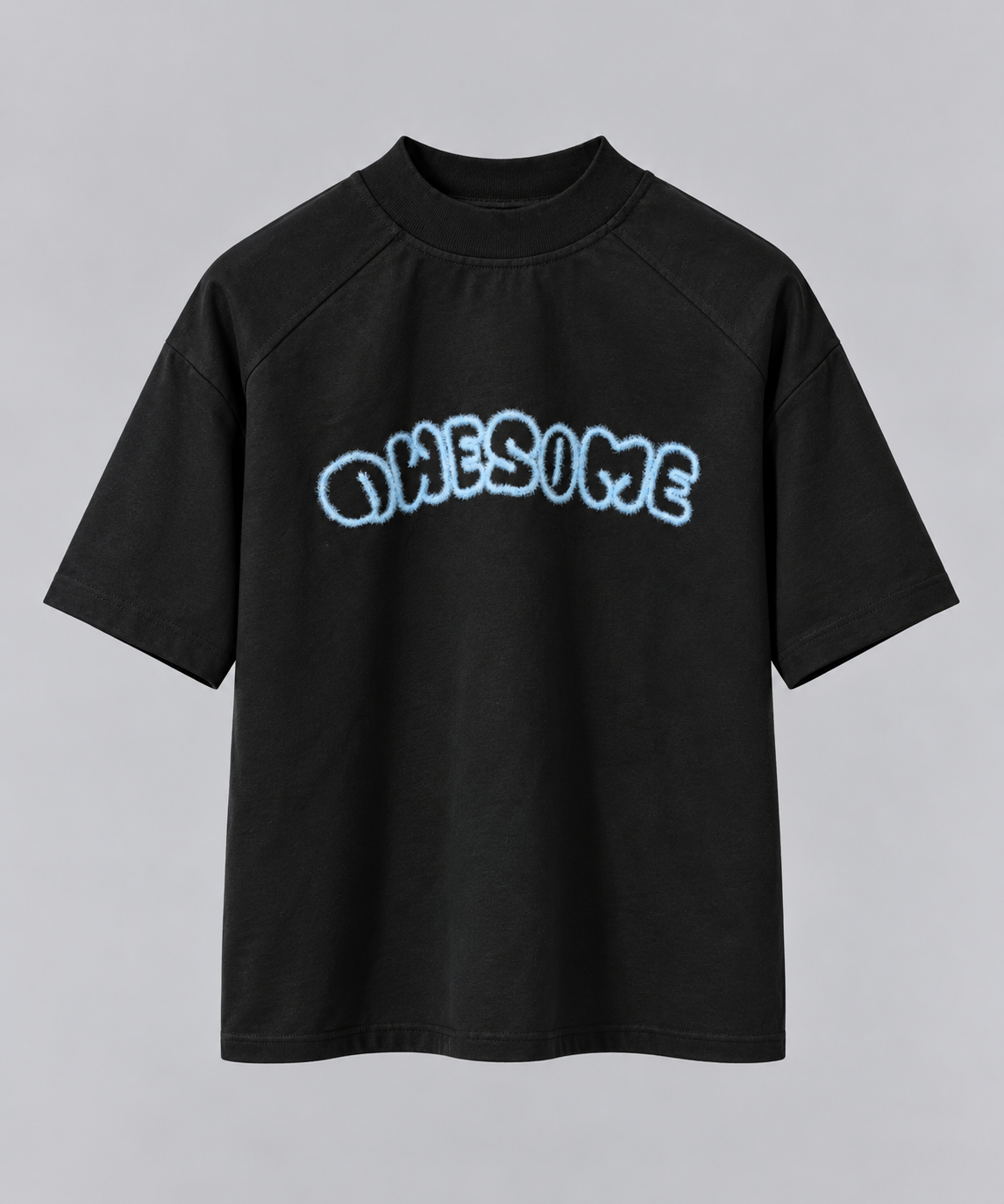 T-shirt AWESOME – Nero