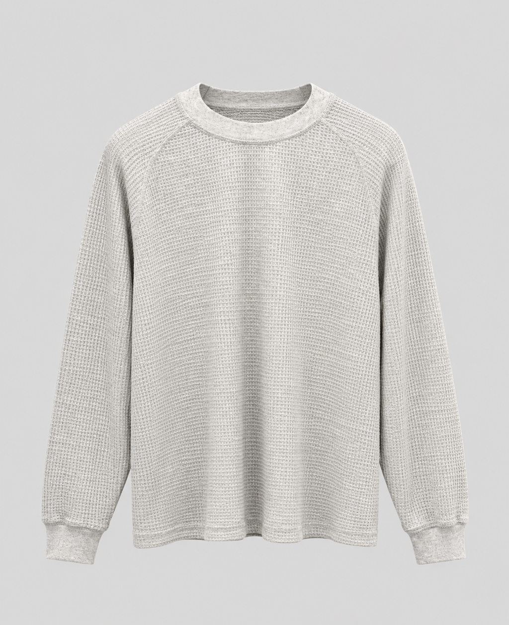 Longsleeve HONEYCOMB – Grigio melange