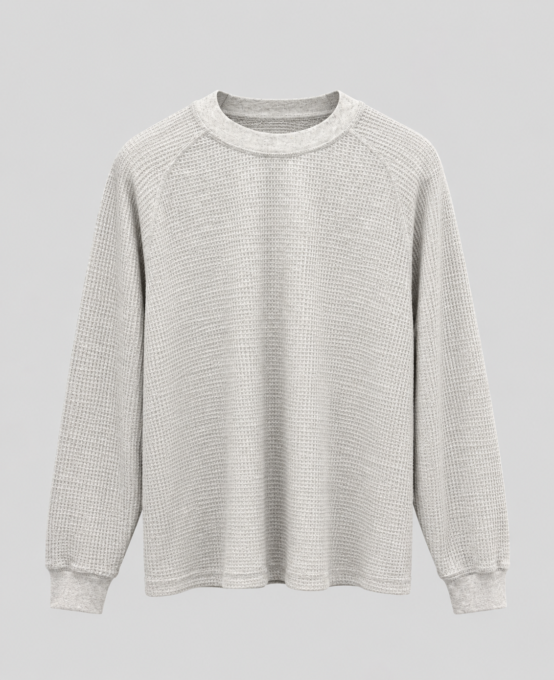 Longsleeve HONEYCOMB – Grigio melange