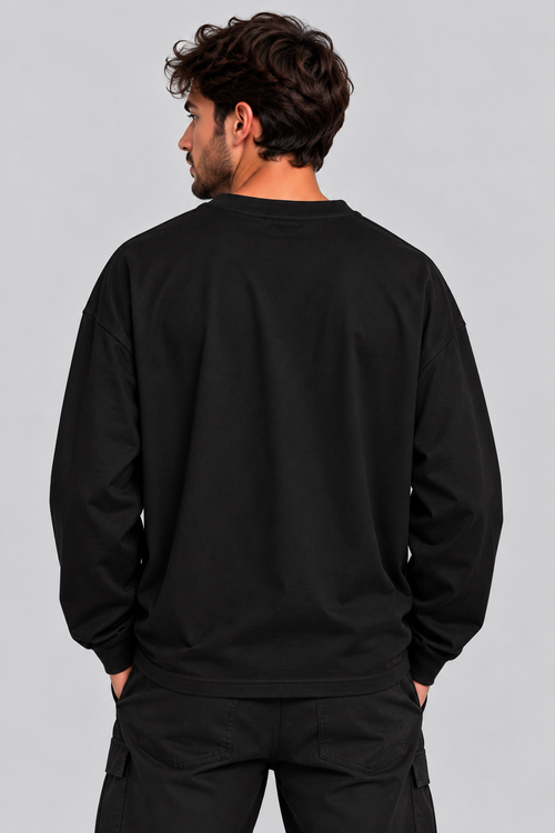 Longsleeve CLEAN – Nero